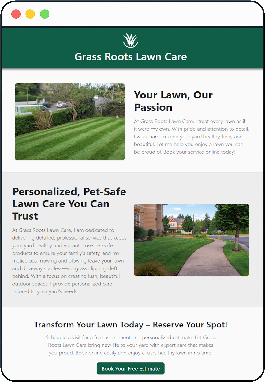 QR GO generated site example